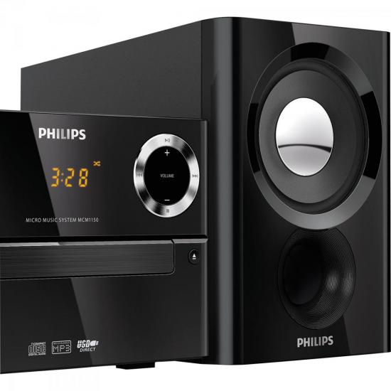 Micro System CD MP3 USB MCM1150X 78 15W RMS PHILIPS Mundomax