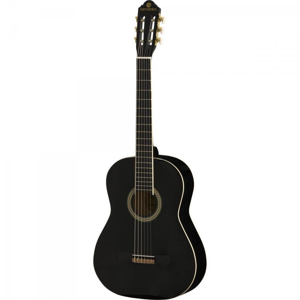 Viol O Harmonics Gna Ac Stico Nylon Preto Harmonics