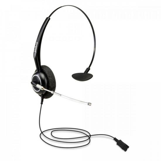 Fone Headset Monoauricular USB CHS 55 Preto INTELBRAS Mundomax