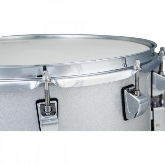 Caixa Para Bateria Nagano Big Beat X Svs Silver Sparkle Mundomax