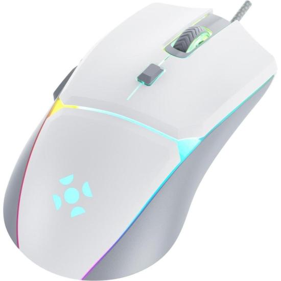 Mouse Gamer Fortrek Crusader Dpi Branco Fortrek