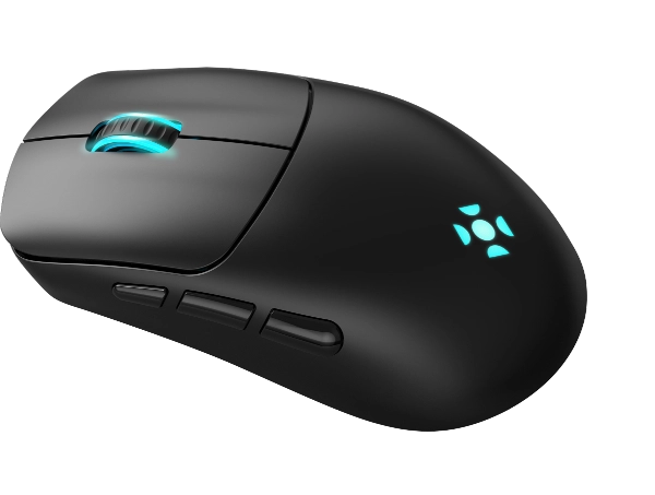 Mouse Gamer Wireless Rogue sem indicações dos botões