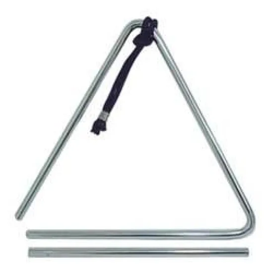 Triângulo Cromado 20cm T77 QUIRINO (10300)