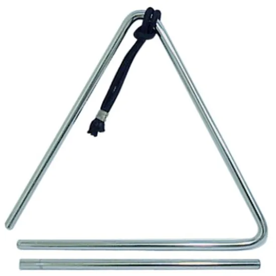 Triângulo Cromado 25cm T78 QUIRINO (10301)