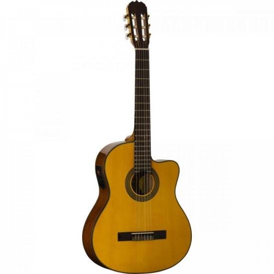 Violão Eletroacústico Eagle Ch800 Natural por 0,00 à vista no boleto/pix ou parcele em até 1x sem juros. Compre na loja Mundomax!