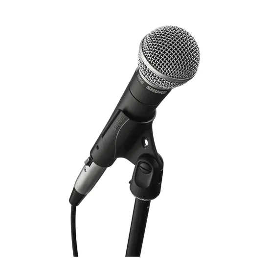 Microfone Profissional Com Fio Dinâmico SM58-LC SHURE (11382)