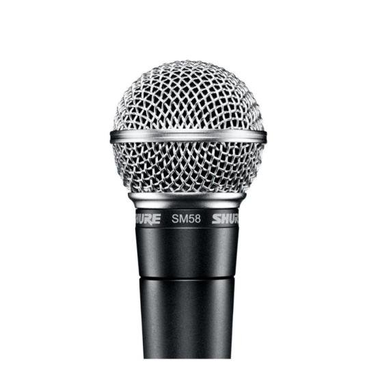 Microfone Profissional Com Fio Dinâmico SM58-LC SHURE por 1.399,00 à vista no boleto/pix ou parcele em até 12x sem juros. Compre na loja Mundomax!