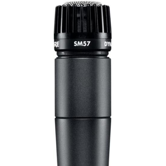 Microfone Profissional Com Fio Cardióide SM57-LC SHURE por 1.299,00 à vista no boleto/pix ou parcele em até 12x sem juros. Compre na loja Mundomax!