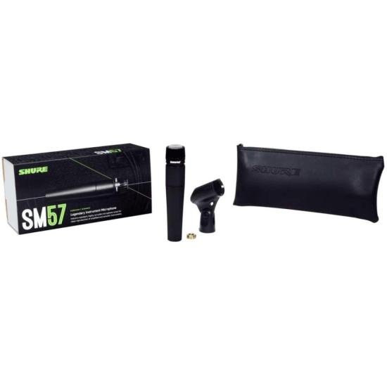Microfone Profissional Com Fio Cardióide SM57-LC SHURE por 1.299,00 à vista no boleto/pix ou parcele em até 12x sem juros. Compre na loja Mundomax!