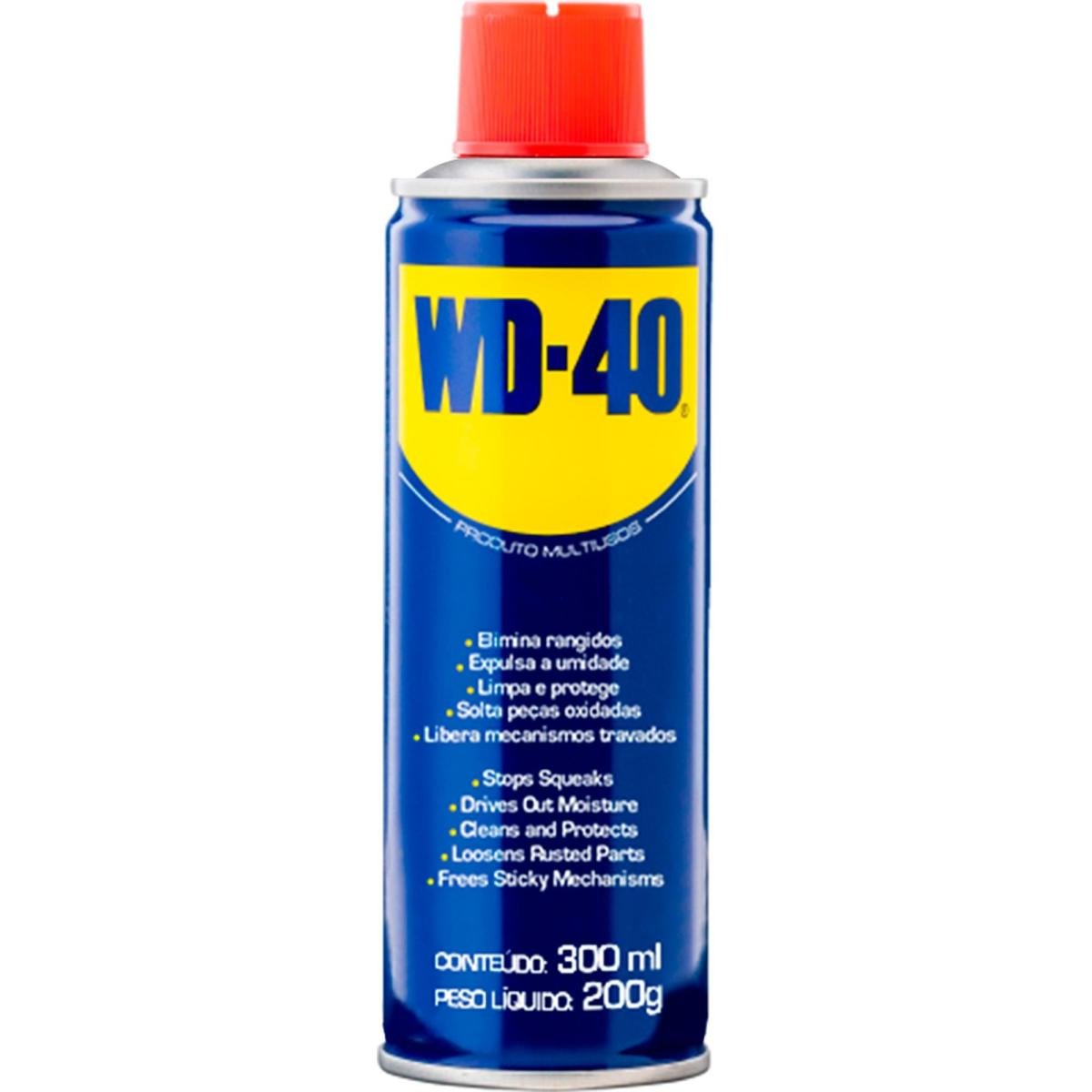 Lubrificante e Desengripante Aerosol WD40 300ml - Caixa Fechada