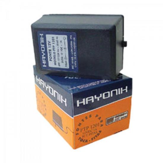 Fonte FTP1201E Parede 12VDC 1A Estabilizada HAYONIK por 0,00 à vista no boleto/pix ou parcele em até 1x sem juros. Compre na loja Mundomax!