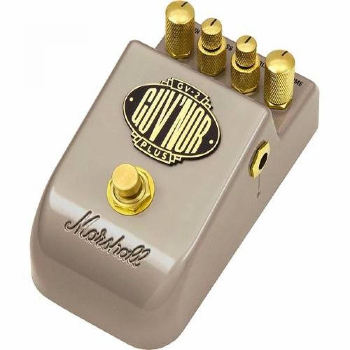 Pedal para Guitarra GV-2 Guv'nor Plus Overdrive Prata MARSHALL