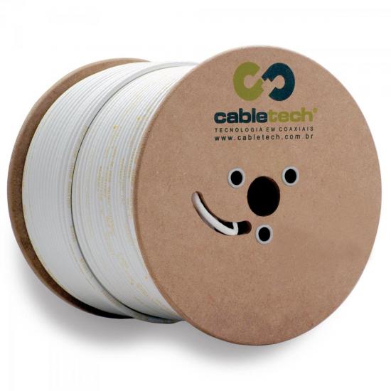 Cabo Coaxial STD59 40 BR BOB CABLETECH por 0,00 à vista no boleto/pix ou parcele em até 1x sem juros. Compre na loja Mundomax!