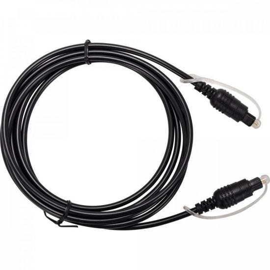Cabo Fibra Ótica Para Áudio Toslink 2m Preto Storm por 25,99 à vista no boleto/pix ou parcele em até 1x sem juros. Compre na loja Mundomax!