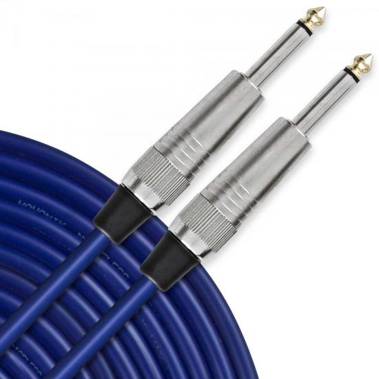 Cabo para Guitarra Profissional Azul HAYONIK por 0,00 à vista no boleto/pix ou parcele em até 1x sem juros. Compre na loja Mundomax!