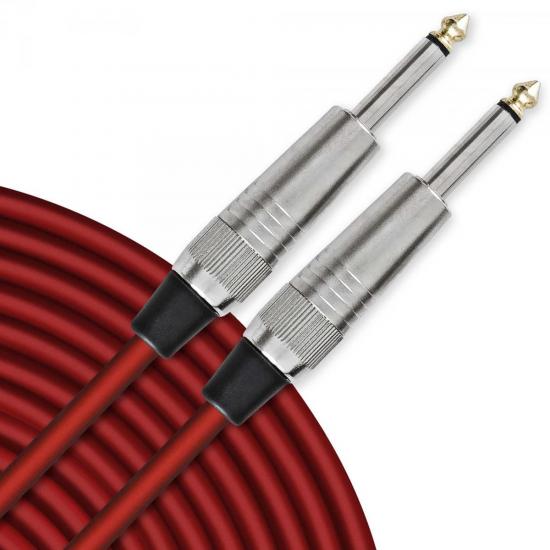 Cabo para Guitarra Profissional 7m Vermelho HAYONIK por 0,00 à vista no boleto/pix ou parcele em até 1x sem juros. Compre na loja Mundomax!