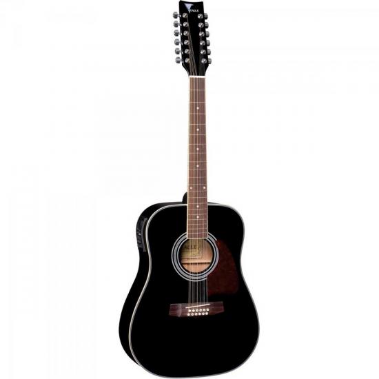 Violão Elétrico Aço CH888 Preto EAGLE por 0,00 à vista no boleto/pix ou parcele em até 1x sem juros. Compre na loja Mundomax!