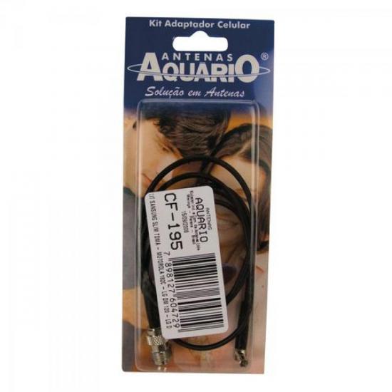 Kit Adaptador Antena para Celular CF195 AQUÁRIO por 25,90 à vista no boleto/pix ou parcele em até 1x sem juros. Compre na loja Mundomax!
