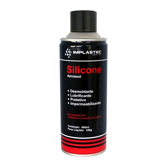 Silicone Spray Implastec 250g - Caixa Fechada por 425,99 à vista no boleto/pix ou parcele em até 10x sem juros. Compre na loja Mundomax!