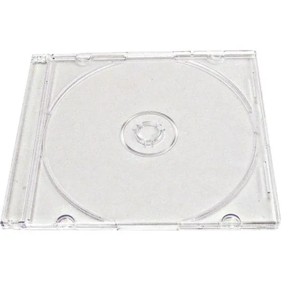 Kit Estojo para CD SLIM 5mm Transparente VIDEOLAR (17360)
