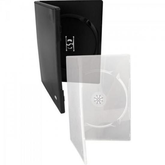 Estojo para DVD Amaray Simples 14mm Preto VIDEOLAR por 0,00 à vista no boleto/pix ou parcele em até 1x sem juros. Compre na loja Mundomax!