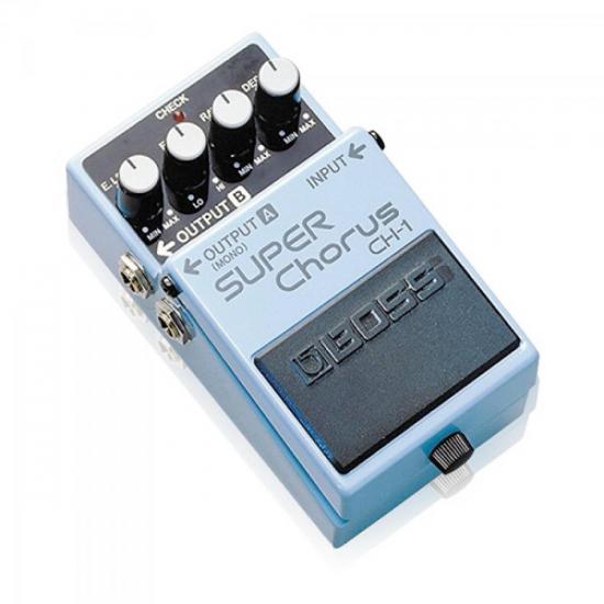 Pedal Super Chorus CH1 BOSS por 1.059,00 à vista no boleto/pix ou parcele em até 12x sem juros. Compre na loja Mundomax!