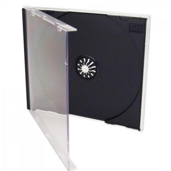 Kit Estojo para CD 10mm Transparente/Preto VIDEOLAR por 0,00 à vista no boleto/pix ou parcele em até 1x sem juros. Compre na loja Mundomax!