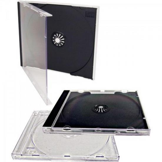 Kit Estojo para CD 10mm Transparente/Preto VIDEOLAR por 0,00 à vista no boleto/pix ou parcele em até 1x sem juros. Compre na loja Mundomax!