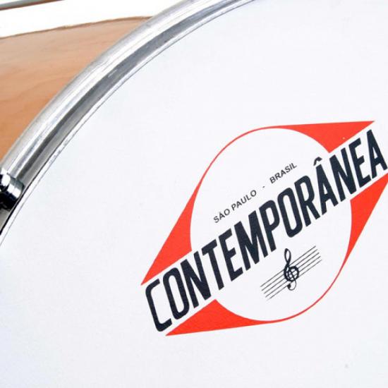 Pele para Surdo 18\" Napa CONTEMPORANEA por 0,00 à vista no boleto/pix ou parcele em até 1x sem juros. Compre na loja Mundomax!