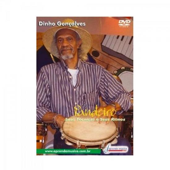 DVD Aula Técnicas e Ritmos Para Pandeiro DINHO GONÇALVES (20634)