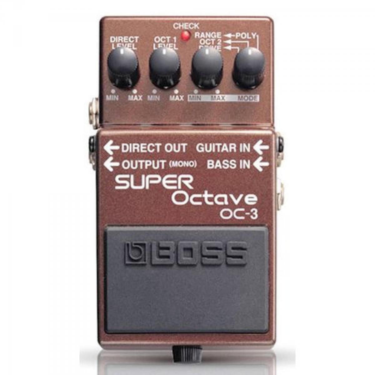 Pedal Super Octave OC3 BOSS - Mundomax