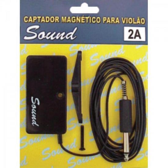 Captador Magnético 2A SOUND por 0,00 à vista no boleto/pix ou parcele em até 1x sem juros. Compre na loja Mundomax!