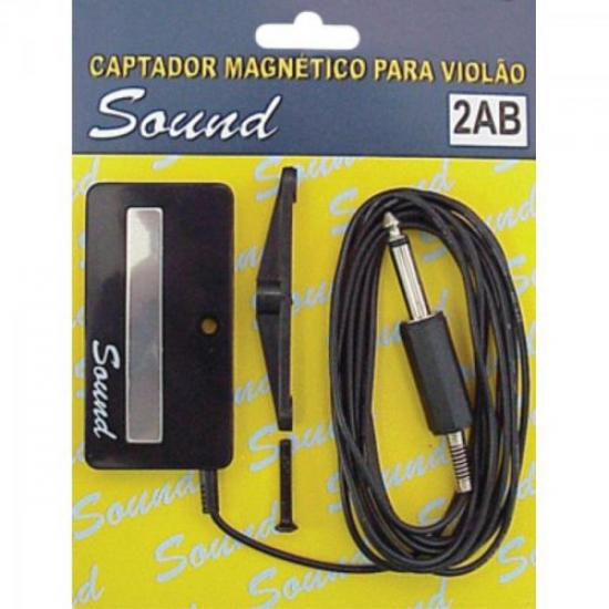 Captador Magnético 2AB SOUND por 0,00 à vista no boleto/pix ou parcele em até 1x sem juros. Compre na loja Mundomax!