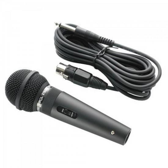 Microfone Com Fio Preto GS36 CAROL (21882)