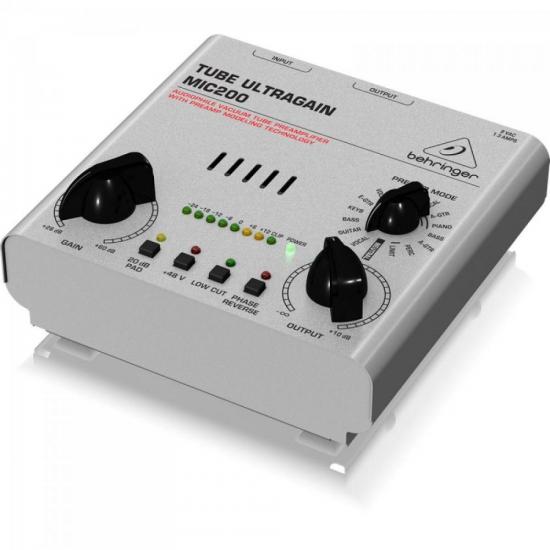 Pré Amp MIC200 BEHRINGER por 0,00 à vista no boleto/pix ou parcele em até 1x sem juros. Compre na loja Mundomax!