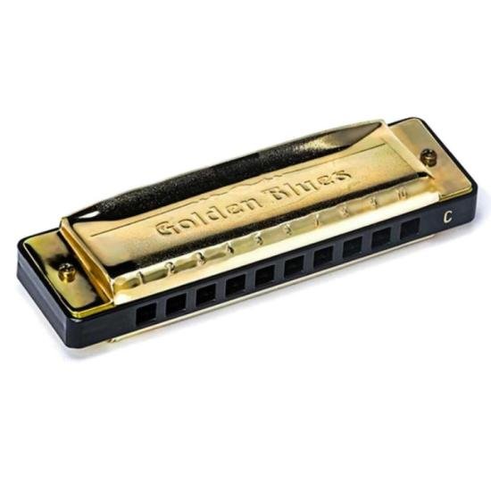 Gaita Diatônica 20 Vozes GOLDEN BLUES DÓ HERING por 245,00 à vista no boleto/pix ou parcele em até 9x sem juros. Compre na loja Mundomax!