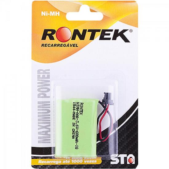 Bateria Recarregável Universal Para Telefone sem Fio 600mAh 3,6V RONTEK por 0,00 à vista no boleto/pix ou parcele em até 1x sem juros. Compre na loja Mundomax!