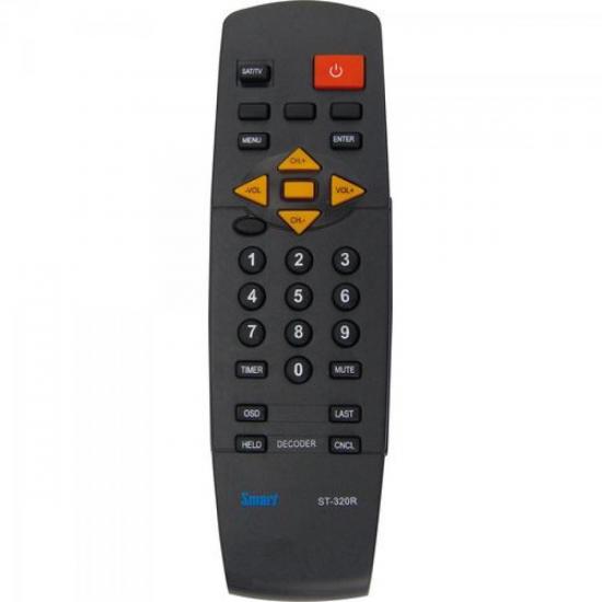 Controle Remoto para Receptor TECSAT T3200PLUS GENÉRICO por 0,00 à vista no boleto/pix ou parcele em até 1x sem juros. Compre na loja Mundomax!