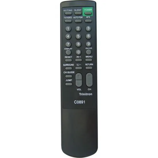 Controle Remoto para TV SONY TRINITRON RM861 GENÉRICO por 0,00 à vista no boleto/pix ou parcele em até 1x sem juros. Compre na loja Mundomax!