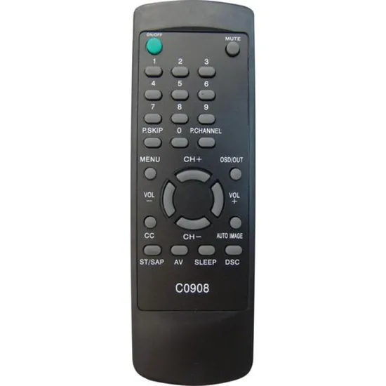 Controle Remoto Para TV CCE/BLUE SKY 14BLK/RC27 Genérico (22815)
