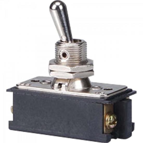 Chave CS301C 10A 250V Alavanca Metal Monofásica MARGIRIUS por 0,00 à vista no boleto/pix ou parcele em até 1x sem juros. Compre na loja Mundomax!