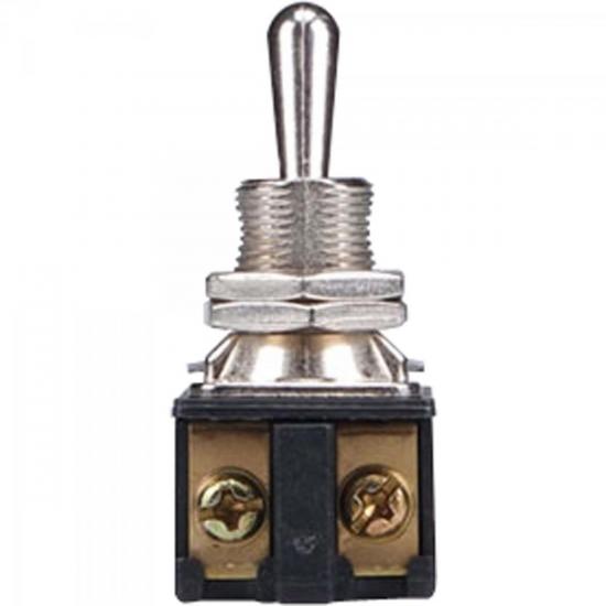 Chave CS301C 10A 250V Alavanca Metal Monofásica MARGIRIUS por 0,00 à vista no boleto/pix ou parcele em até 1x sem juros. Compre na loja Mundomax!