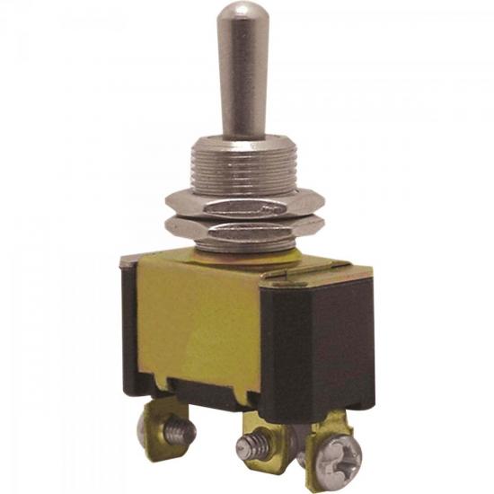 Chave Alavanca Metal Liga/Desliga/Liga 15A Unipolar MARGIRIUS por 0,00 à vista no boleto/pix ou parcele em até 1x sem juros. Compre na loja Mundomax!