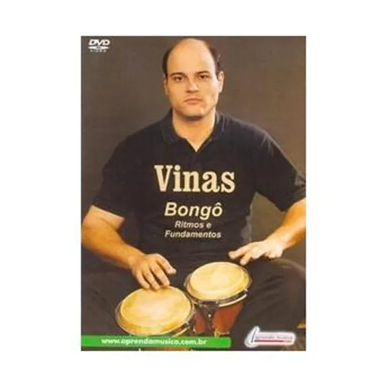 DVD Aula Ritmos e Fundamentos Para Bongô VINAS (23286)