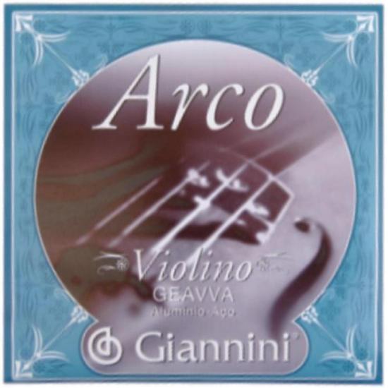 Encordoamento GEVVA4 Série Arco em Aço Para Violino 4ª Corda GIANNINI (23354)