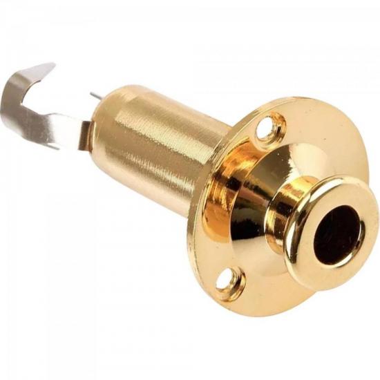 Jack Dourado Para Violão RM7GD SONOTEC por 0,00 à vista no boleto/pix ou parcele em até 1x sem juros. Compre na loja Mundomax!