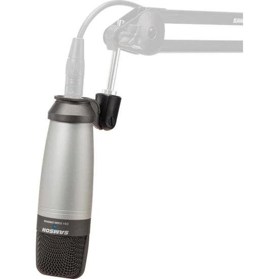 Microfone Condensador Samson C01 por 799,99 à vista no boleto/pix ou parcele em até 10x sem juros. Compre na loja Mundomax!