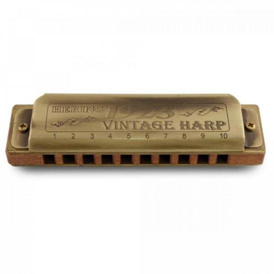 Gaita Diatônica Vintage Harp Dó Hering (23984)