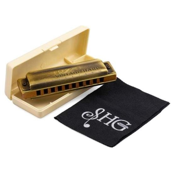 Gaita Diatônica Vintage Harp Dó Hering por 299,00 à vista no boleto/pix ou parcele em até 10x sem juros. Compre na loja Mundomax!