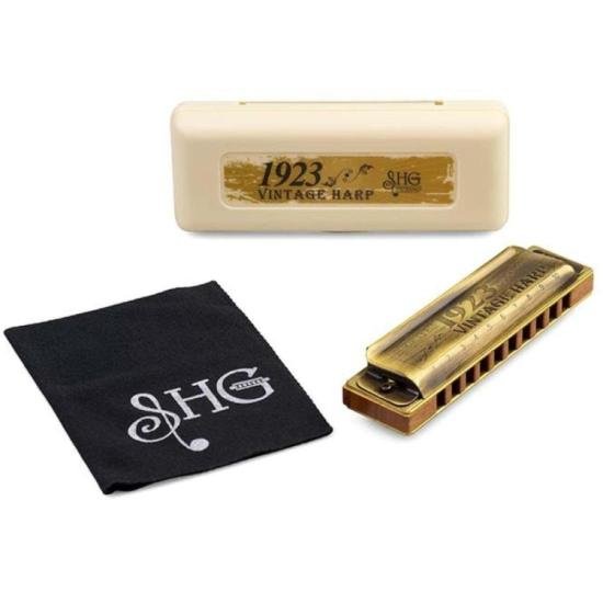 Gaita Diatônica Vintage Harp Dó Hering por 299,00 à vista no boleto/pix ou parcele em até 10x sem juros. Compre na loja Mundomax!